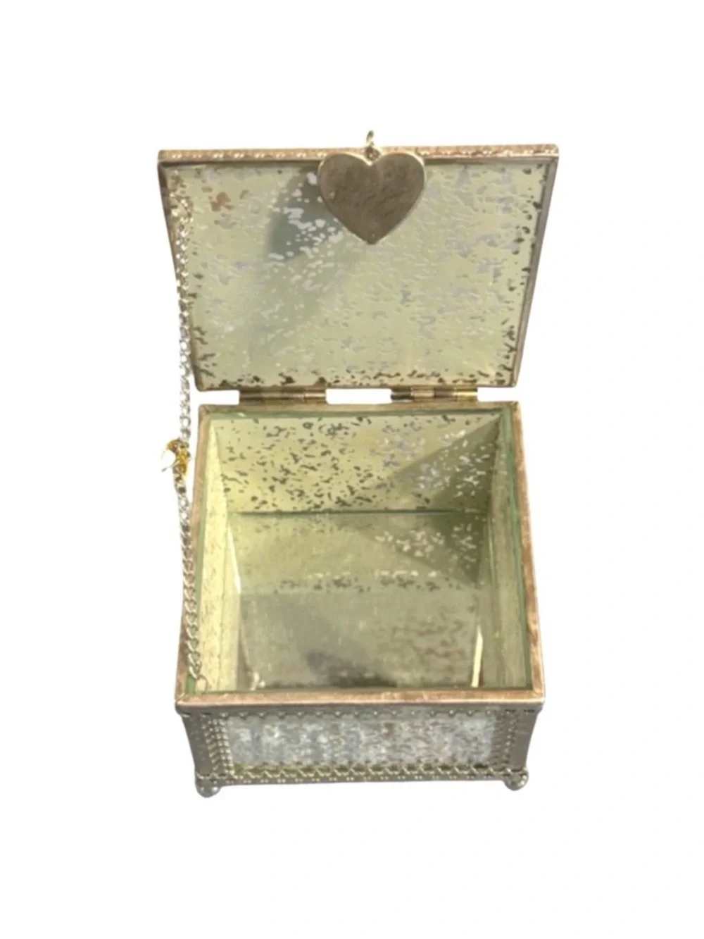 Nicole Miller Home Trinket Box Jewelry Box with Heart